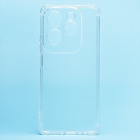 Чехол-накладка для Infinix HOT 40 (прозрачный) - Ultra Slim