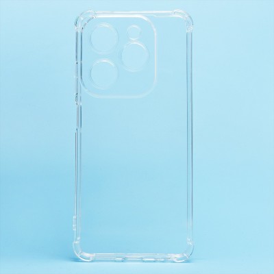 Чехол-накладка для Infinix HOT 40i (прозрачный) - Ultra Slim