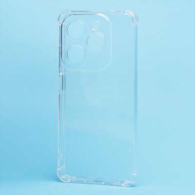 Чехол-накладка для Infinix HOT 40i (прозрачный) - Ultra Slim Чехол-накладка для Infinix HOT 40i (прозрачный) - Ultra Slim