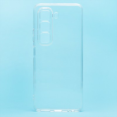 Чехол-накладка для Infinix Hot 50 4G (прозрачный) - Ultra Slim