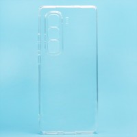 Чехол-накладка для Infinix Hot 50 Pro + (прозрачный) - Ultra Slim
