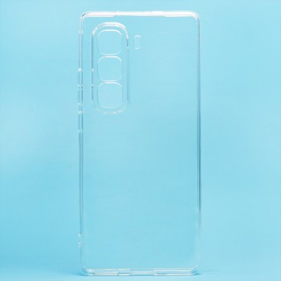 Чехол-накладка для Infinix Hot 50 Pro + (прозрачный) - Ultra Slim