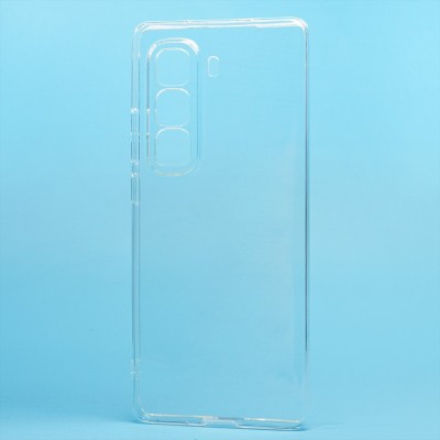 Чехол-накладка для Infinix Hot 50 Pro + (прозрачный) - Ultra Slim