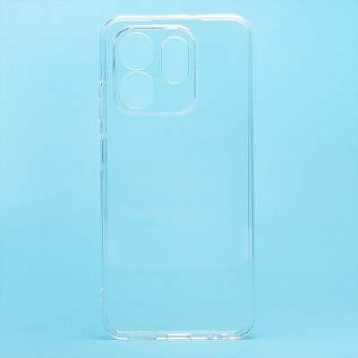 Чехол-накладка для Infinix Hot 50i (прозрачный) - Ultra Slim