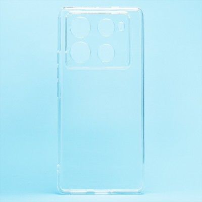 Чехол-накладка для Infinix Note 40 Pro 4G (прозрачный) - Ultra Slim