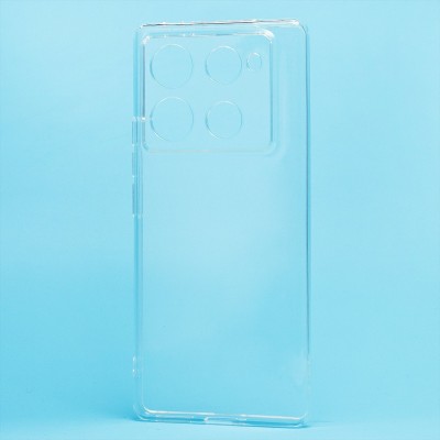 Чехол-накладка для Infinix Note 40 Pro 4G (прозрачный) - Ultra Slim