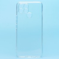 Чехол-накладка для Infinix Smart 6 Global (прозрачный) - Ultra Slim Чехол-накладка для Infinix Smart 6 Global (прозрачный) - Ultra Slim