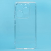 Чехол-накладка для Infinix Smart 8 Pro (прозрачный) - Ultra Slim
