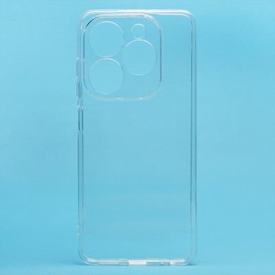 Чехол-накладка для Infinix Smart 8 Pro (прозрачный) - Ultra Slim Чехол-накладка для Infinix Smart 8 Pro (прозрачный) - Ultra Slim