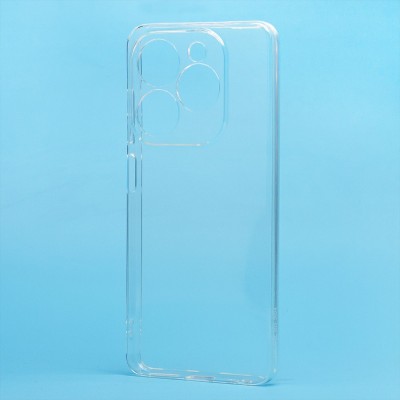 Чехол-накладка для Infinix Smart 8 Pro (прозрачный) - Ultra Slim