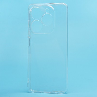 Чехол-накладка для Infinix Smart 8 (прозрачный) - Ultra Slim