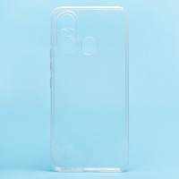Чехол-накладка для Itel A49 (прозрачный) - Ultra Slim