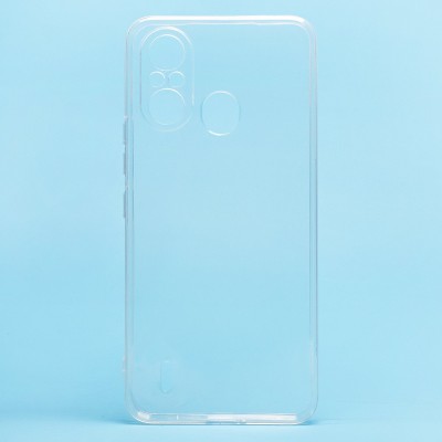 Чехол-накладка для Itel A49 (прозрачный) - Ultra Slim