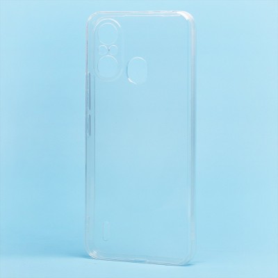 Чехол-накладка для Itel A49 (прозрачный) - Ultra Slim