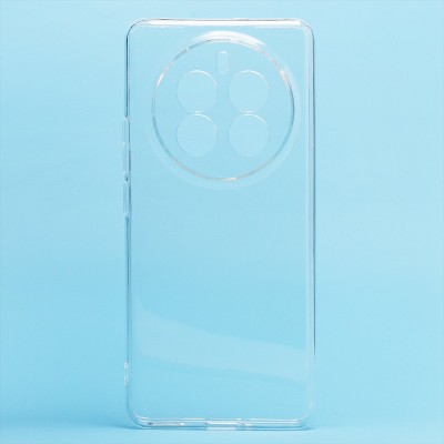 Чехол-накладка для Realme 12 Pro + (прозрачный) - Ultra Slim