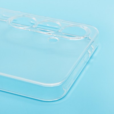 Чехол-накладка для Samsung Galaxy S24FE (прозрачный) - Ultra Slim