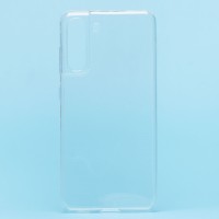 Чехол-накладка для Samsung G990 Galaxy S21FE (прозрачный) - Ultra Slim