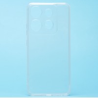 Чехол-накладка для Tecno Pop 7 Pro (прозрачный) - Ultra Slim