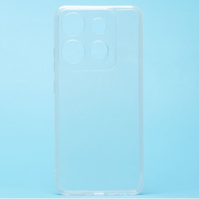 Чехол-накладка для Tecno Pop 7 Pro (прозрачный) - Ultra Slim