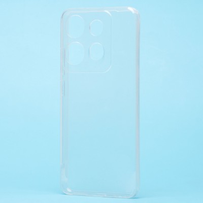 Чехол-накладка для Tecno Pop 7 Pro (прозрачный) - Ultra Slim
