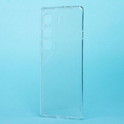 Чехол-накладка для Tecno Camon 40 Pro 4G (прозрачный) - Ultra Slim