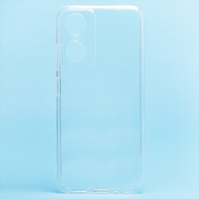 Чехол-накладка для Tecno Pop 6 Pro (прозрачный) - Ultra Slim
