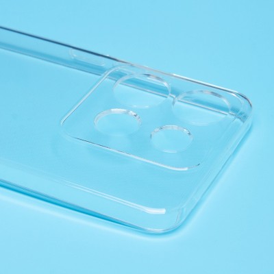 Чехол-накладка для Tecno Pop 7 (прозрачный) - Ultra Slim