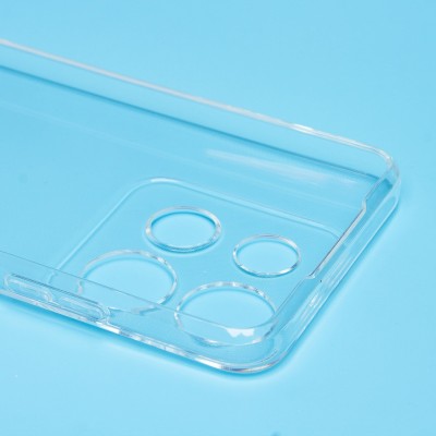 Чехол-накладка для Tecno Pop 7 (прозрачный) - Ultra Slim