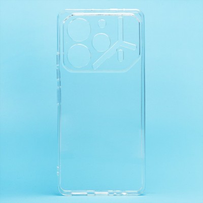 Чехол-накладка для Tecno Pova 6 4G (прозрачный) - Ultra Slim Чехол-накладка для Tecno Pova 6 4G (прозрачный) - Ultra Slim