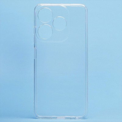Чехол-накладка для Tecno Spark 10 4G (прозрачный) - Ultra Slim