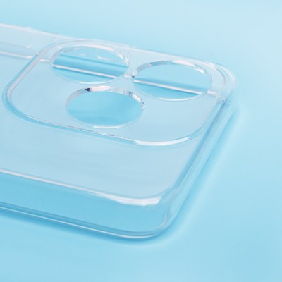 Чехол-накладка для Tecno Spark 10 4G (прозрачный) - Ultra Slim