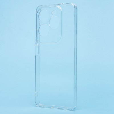 Чехол-накладка для Tecno Spark 20 Pro (прозрачный) - Ultra Slim