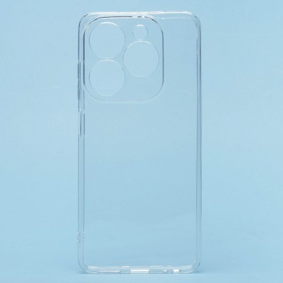 Чехол-накладка для Tecno Spark 20C (прозрачный) - Ultra Slim