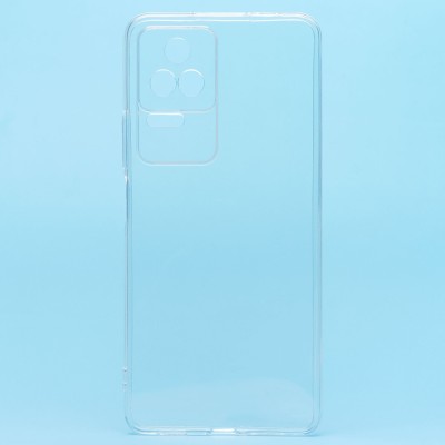 Чехол-накладка для Xiaomi Poco F4 (прозрачный) - Ultra Slim