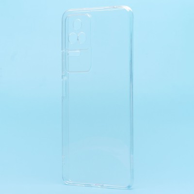 Чехол-накладка для Xiaomi Poco F4 (прозрачный) - Ultra Slim