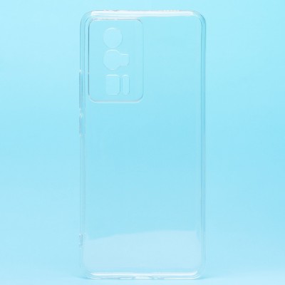 Чехол-накладка для Xiaomi Poco F5 Pro (прозрачный) - Ultra Slim
