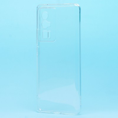 Чехол-накладка для Xiaomi Poco F5 Pro (прозрачный) - Ultra Slim