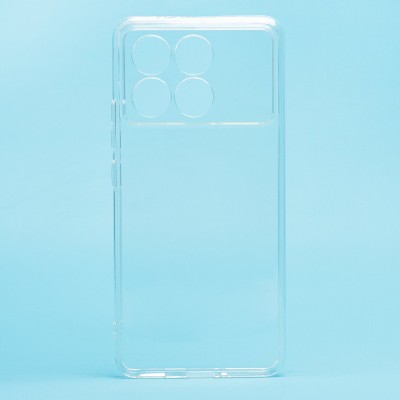 Чехол-накладка для Xiaomi Poco F6 Pro (прозрачный) - Ultra Slim