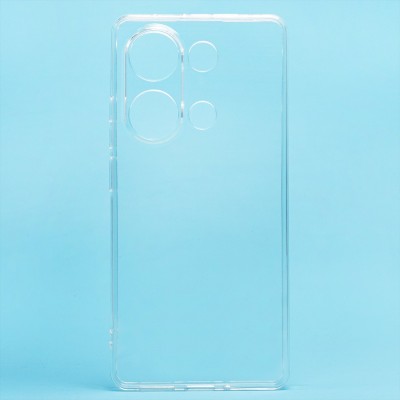 Чехол-накладка для Xiaomi Poco M6 Pro 4G (прозрачный) - Ultra Slim