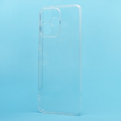 Чехол-накладка для Xiaomi Poco M6 Pro 5G (прозрачный) - Ultra Slim