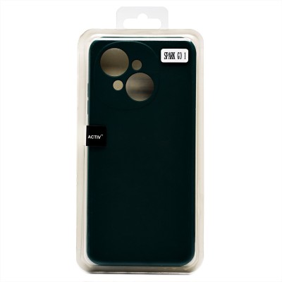 Чехол-накладка для Tecno Spark Go 1 (темно-зеленый) Activ Activ Full Original Design