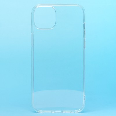 Чехол-накладка для Apple iPhone 15 Plus (прозрачный) Activ ASC-101 Puffy 0.9мм