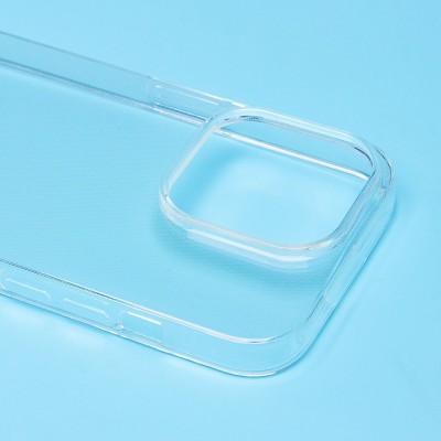 Чехол-накладка для Apple iPhone 15 Pro (прозрачный) Activ ASC-101 Puffy 0.9мм