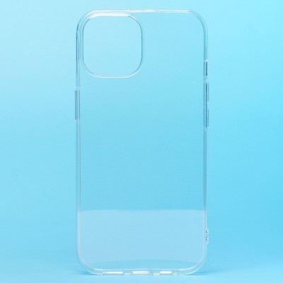Чехол-накладка для Apple iPhone 15 (прозрачный) Activ ASC-101 Puffy 0.9мм