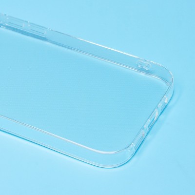 Чехол-накладка для Apple iPhone 15 (прозрачный) Activ ASC-101 Puffy 0.9мм
