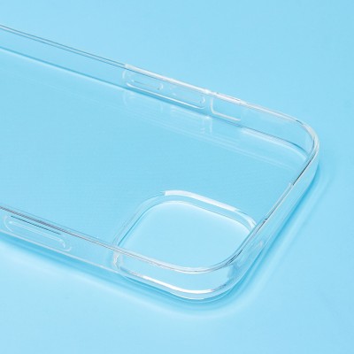 Чехол-накладка для Apple iPhone 15 (прозрачный) Activ ASC-101 Puffy 0.9мм