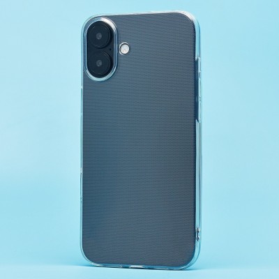Чехол-накладка для Apple iPhone 16 Plus (прозрачный) Activ ASC-101 Puffy 0.9мм