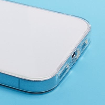 Чехол-накладка для Apple iPhone 16 Pro Max (прозрачный) Activ ASC-101 Puffy 0.9мм