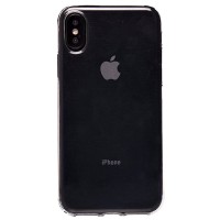 Чехол-накладка для Apple iPhone XS (прозрачный/черный) Activ ASC-101 Puffy 0.9мм Чехол-накладка для Apple iPhone XS (прозрачный/черный) Activ ASC-101 Puffy 0.9мм