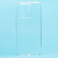 Чехол-накладка для Infinix Hot 50i (прозрачный) Activ ASC-101 Puffy 0.9мм